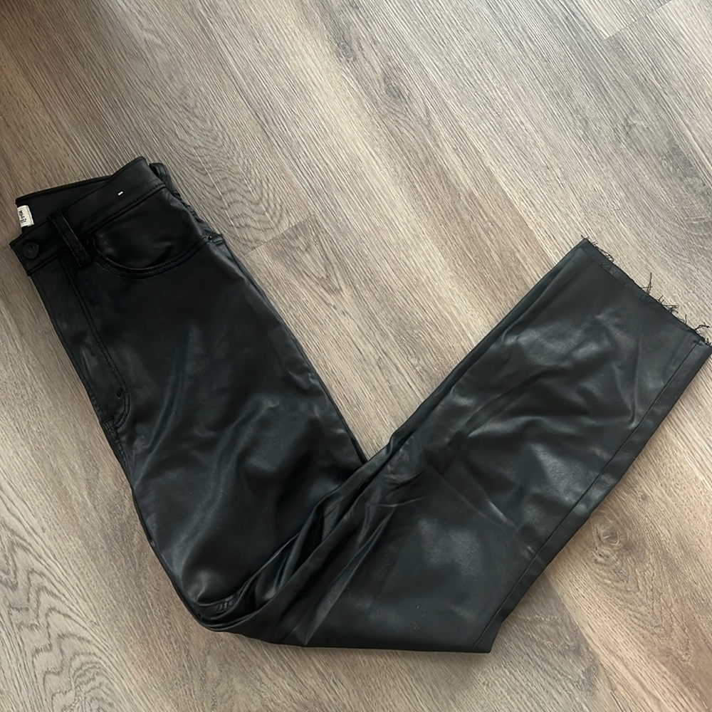 Abercrombie Ankle Straight Ultra High Rise Jean